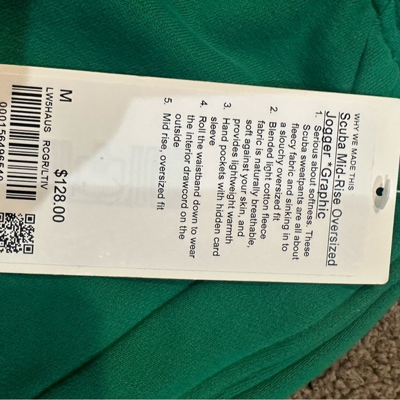 lululemon athletica Teal Track Pants - Picture 5 of 9